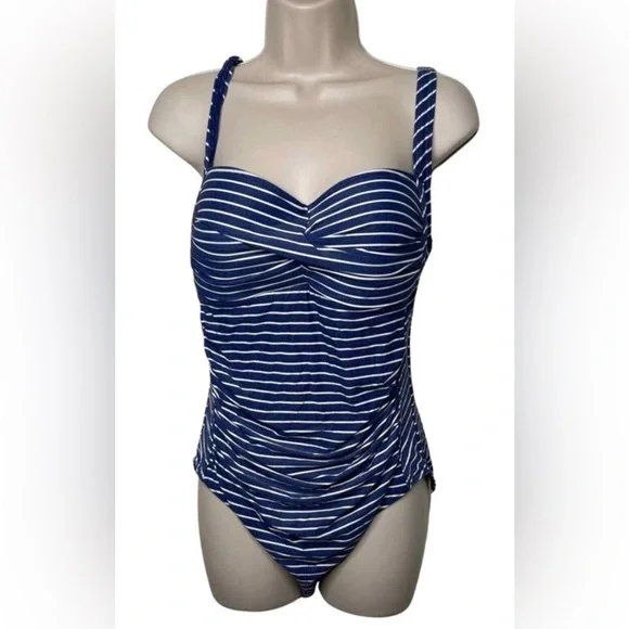 OnePiece NipTuck Joanne sz4 fitC-DD Swim• power mesh•bodySculpting tummy control - Picture 4 of 12
